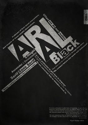 Arial black black western font